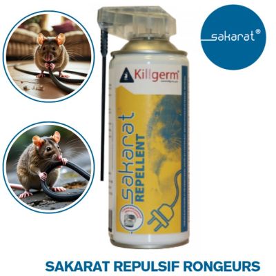 SAKARAT® REPELLENT 500ML (x12) RÉPULSIF RONGEURS