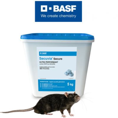 BASF SECUVIA® SECURE BLOCS 25G TROUÉS 25 PPM