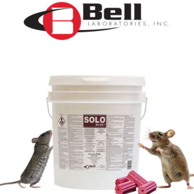 SOLO® BLOX BLOCS 20G TROUÉS SEAU DE 8KG 50PPM 